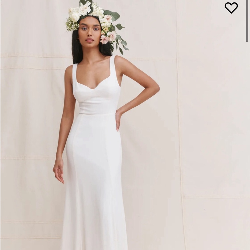Reformation LECCE bridal dress size 6